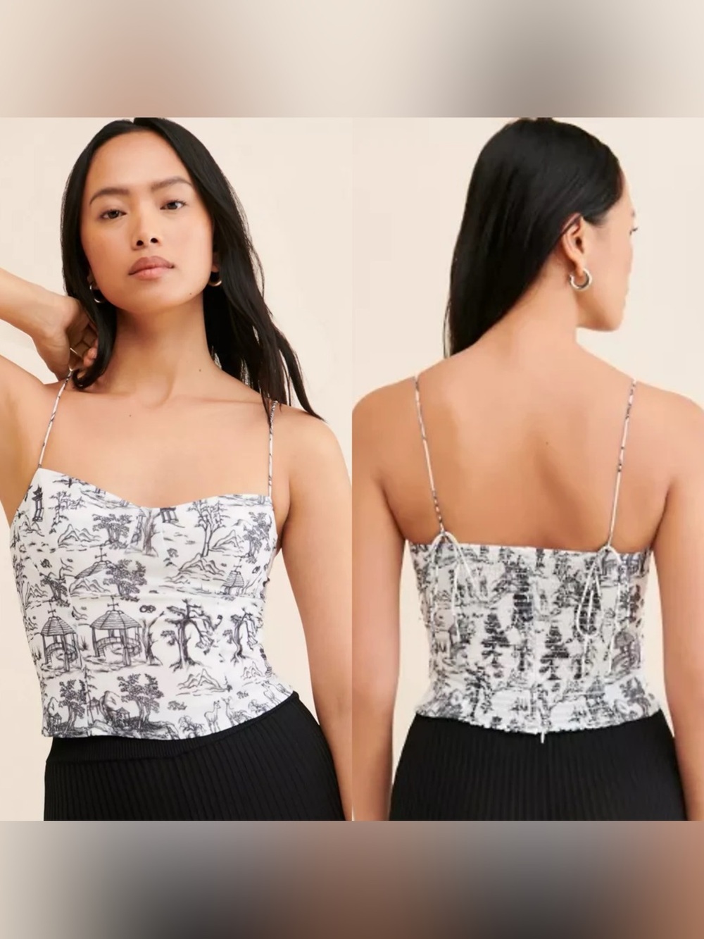Kourt Genevieve Corset Top S